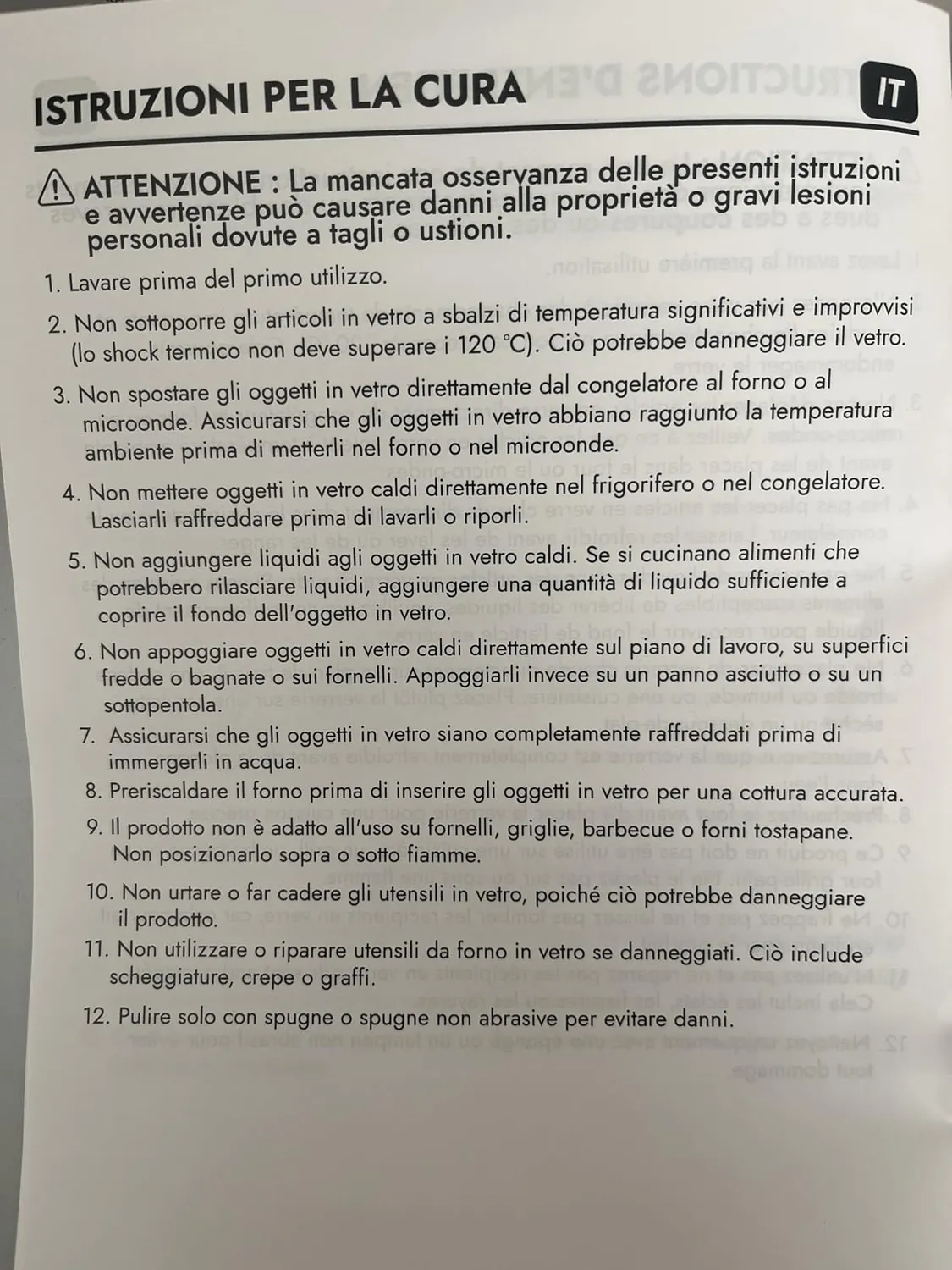 YASHE Set 5 Contenitori Vetro 1040ml Verde Ermetici