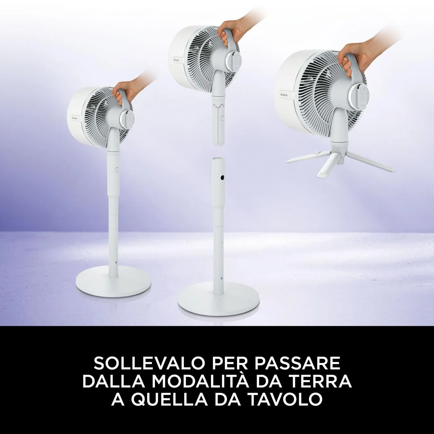 Shark FlexBreeze ventilatore con nebulizzatore bianco