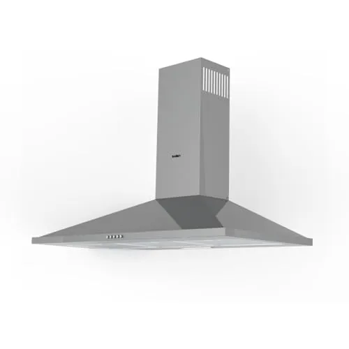 Samet Eolo90 Cappa Piramide 90 cm Inox Parete
