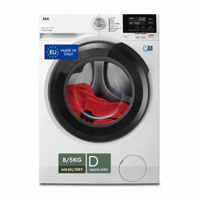 AEG LWR7G856OB lavasciuga 8/5 kg Serie 7000 ProSteam
