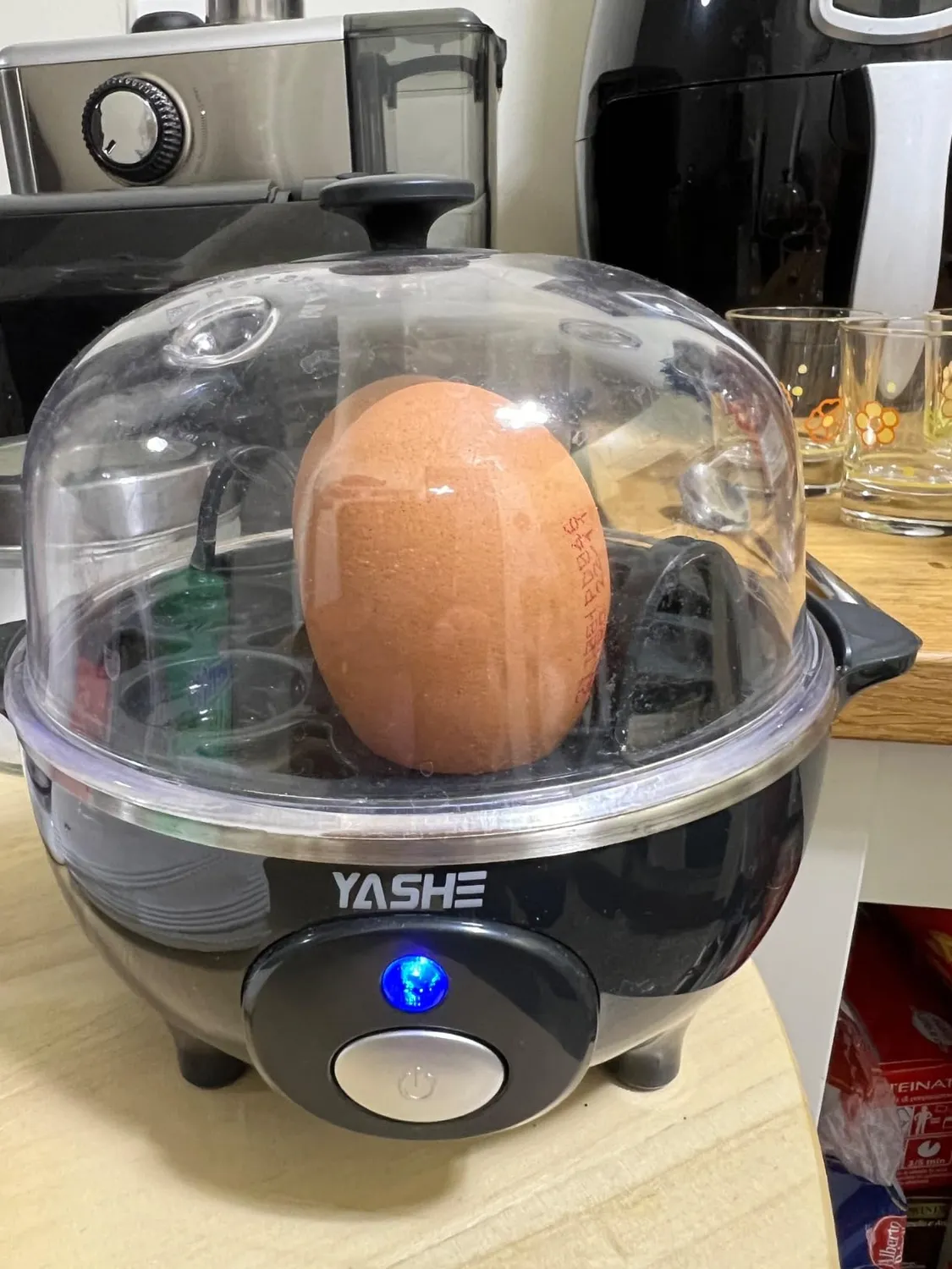 YASHE Cuociuova Elettrico 360W 7 Uova BPA Free