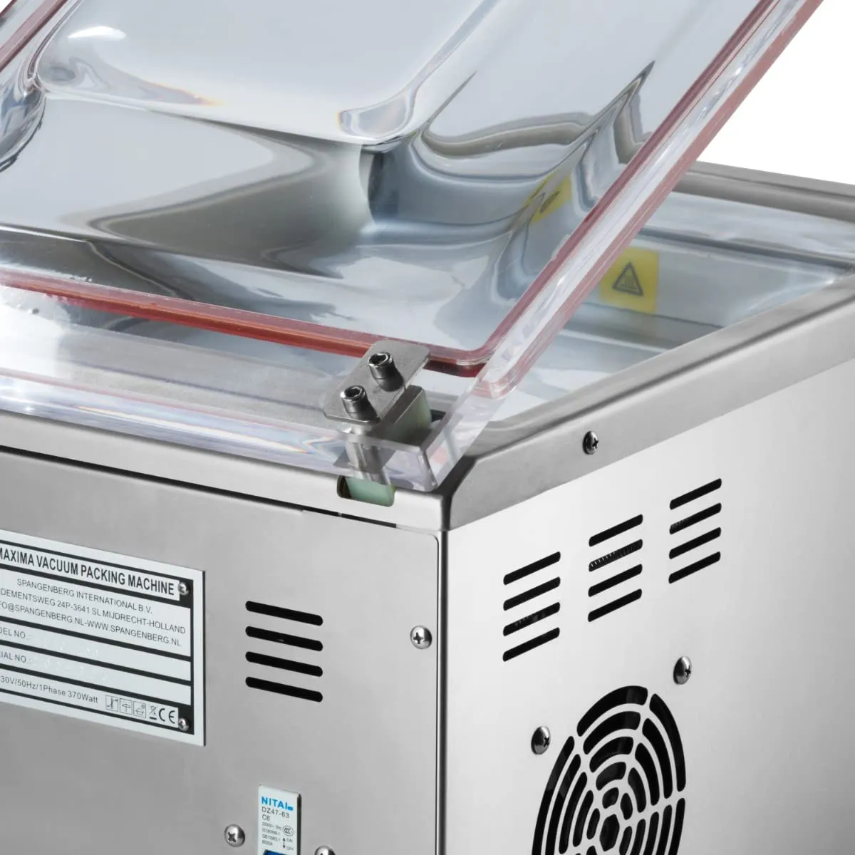 Maxima macchina sottovuoto banco 260 mm 370W inox