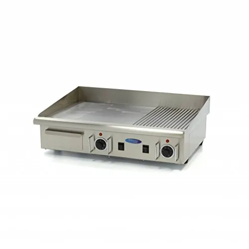 Maxima MGRILL BIG piastra grill 1/2 liscia 1/2 rigata