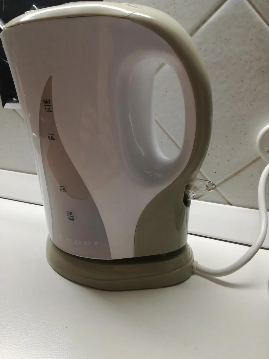 Beper P101BOL100 Bollitore Elettrico 1,7 L Bianco 2200W