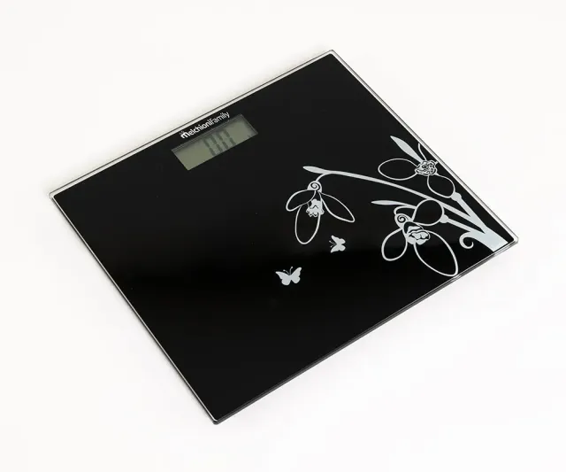 Melchioni Family Flat Bilancia Pesapersone Digitale 150kg Nera