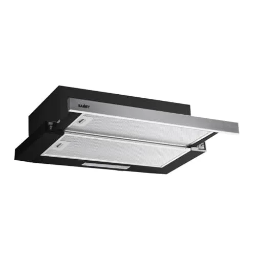 Samet NewSlim60 cappa sottopensile 60 cm nero inox