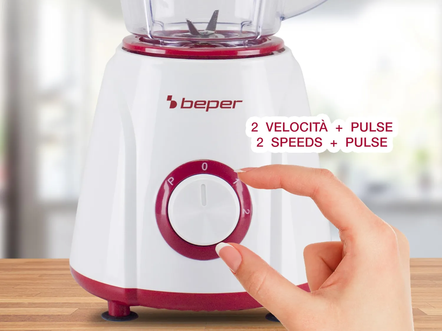 Beper P102FRU501 frullatore tavolo 1,5 L 400 W pulse