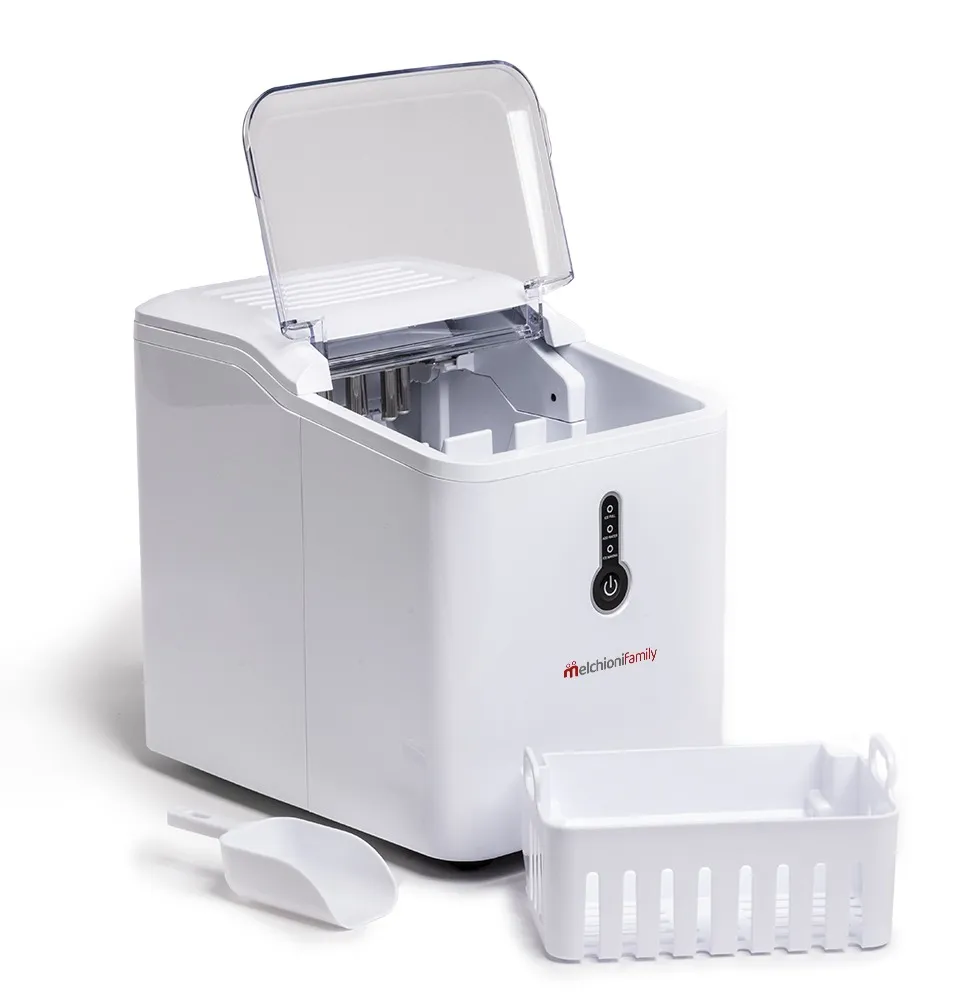 Melchioni Family Cubik Fabbricatore di Ghiaccio 12kg automatico