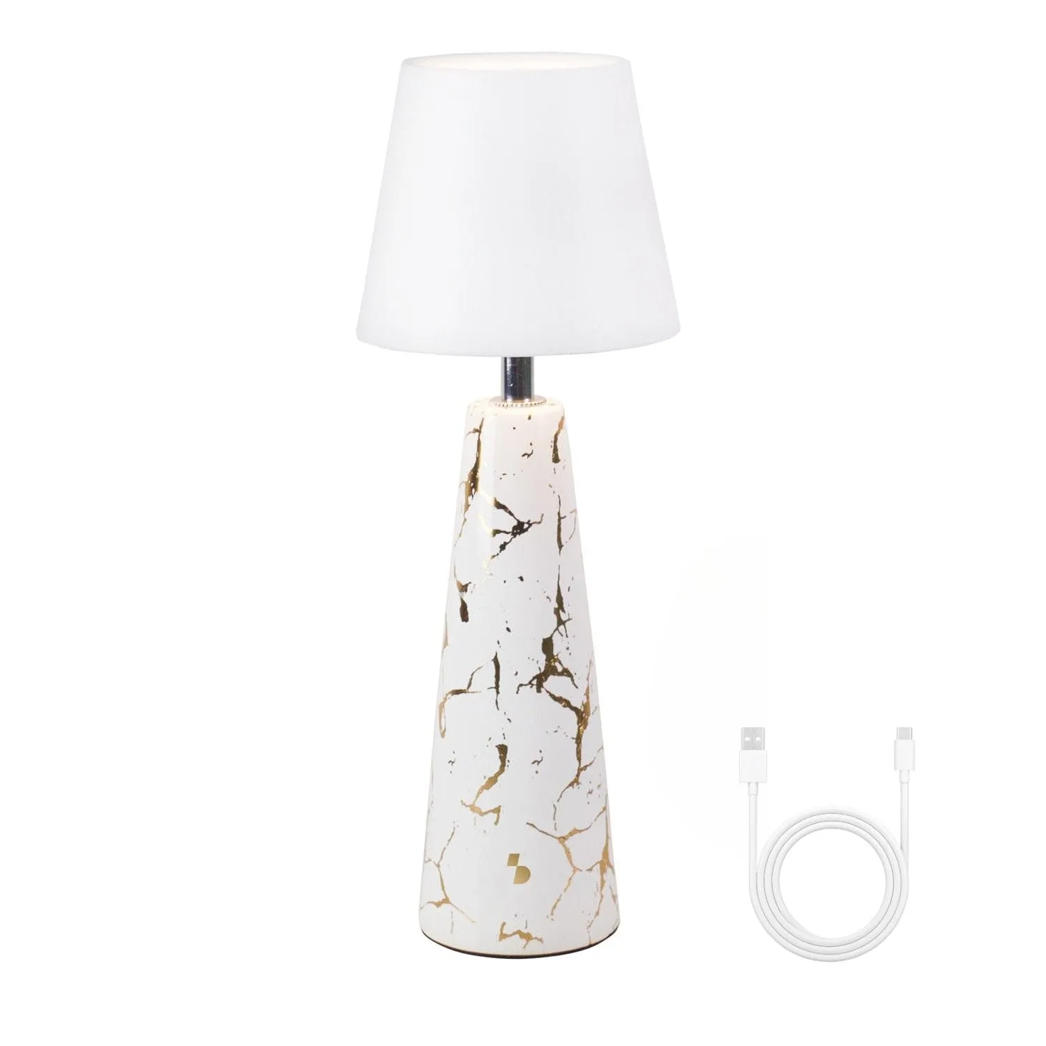 Beper P207ILI500 Marble lampada tavolo ricaricabile ceramica