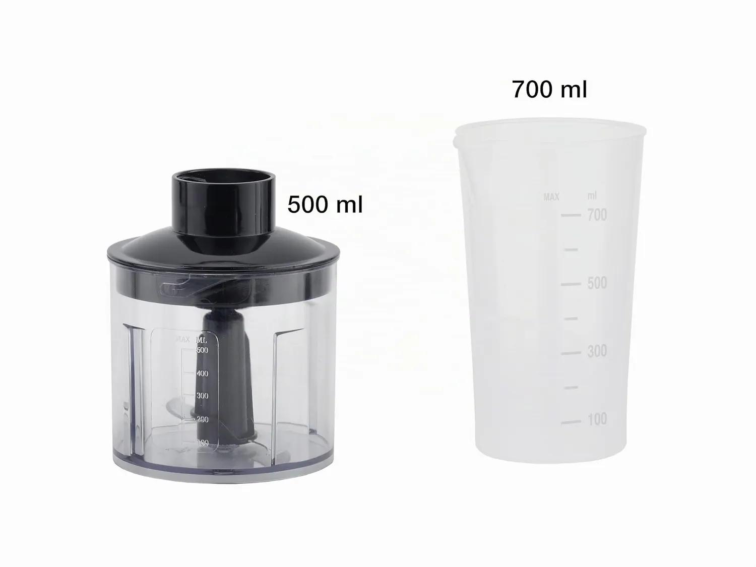 Beper P102FRU151 frullatore immersione 4in1 1000W acciaio