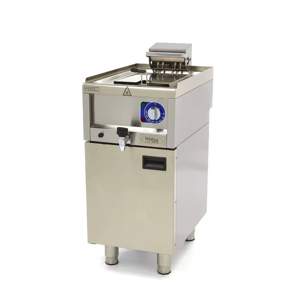 Maxima Friggitrice 10L 1 cestello con rubinetto 400V