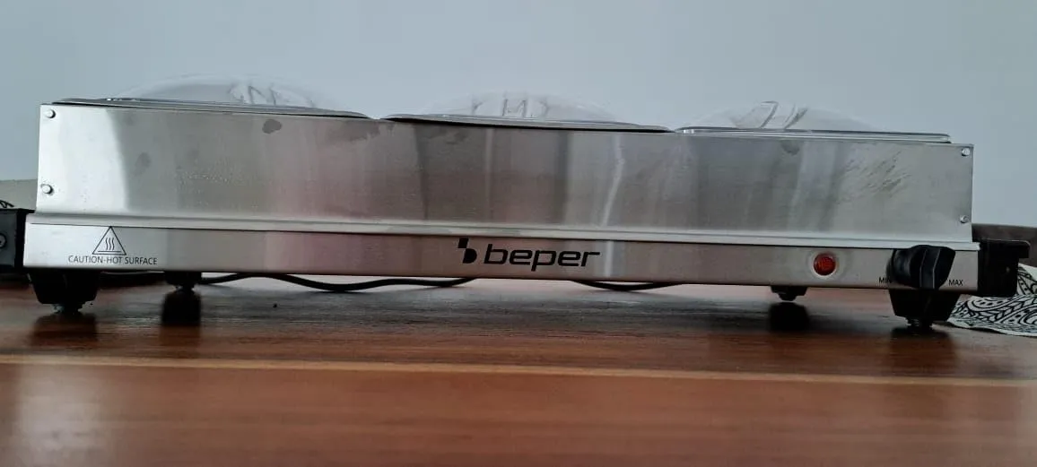 Beper P101TEM002 scaldavivande buffet 4 vassoi