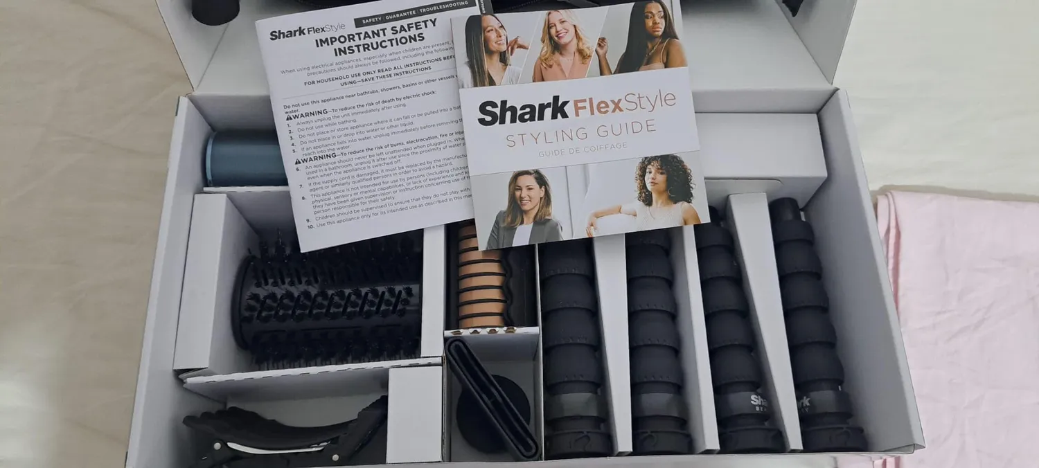 Shark FlexStyle styler 5-in-1 Pietra con diffusore