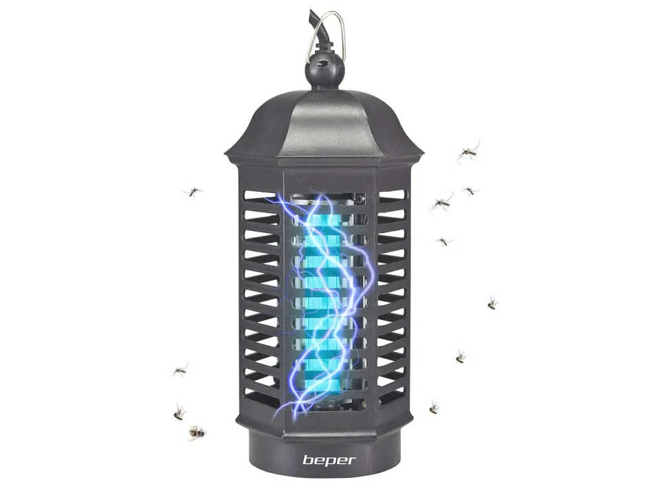 Beper P206ZAN001 Lampada Antizanzare UV-A Lanterna