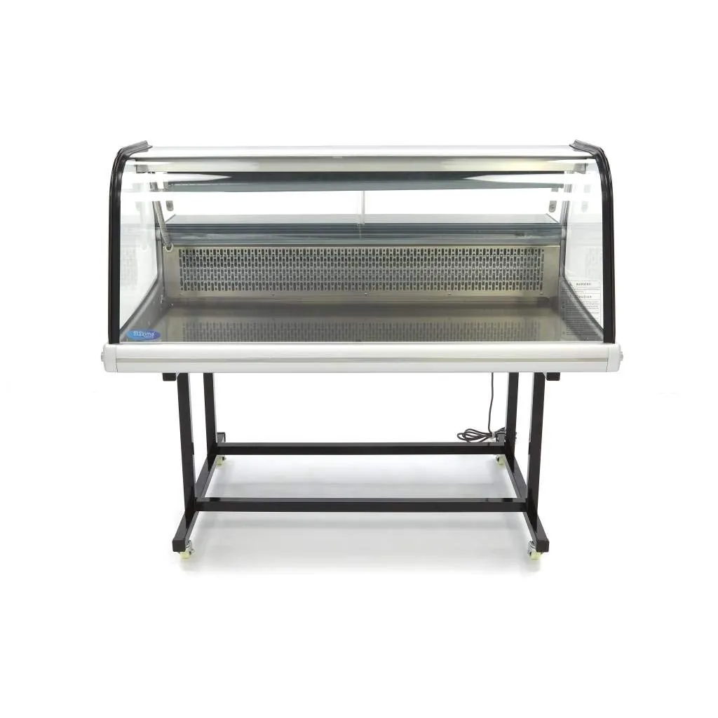 Maxima Vetrina Refrigerata 255 L con Supporto GN Vetro Curvo