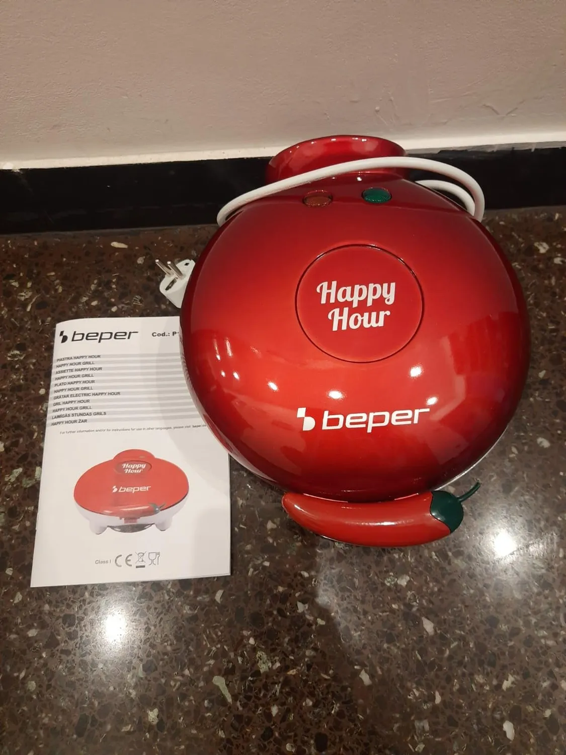 Beper Happy Hour P101CUD600 piastra aperitivi fagottini