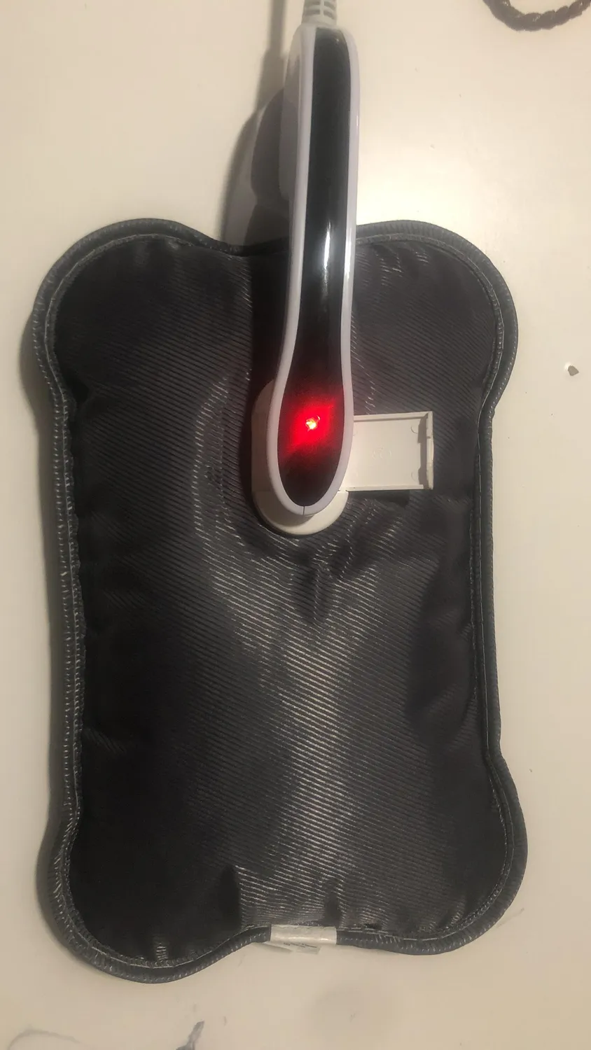 Beper P203TFO001 borsa acqua calda elettrica nera