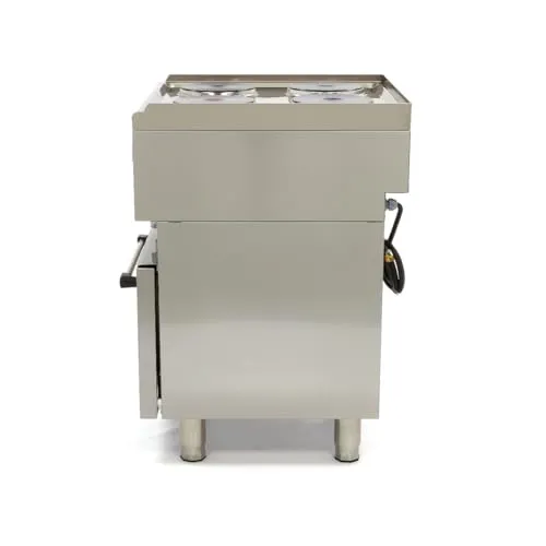 Maxima Commercial Grade cucina elettrica 4 fuochi con forno 60x60