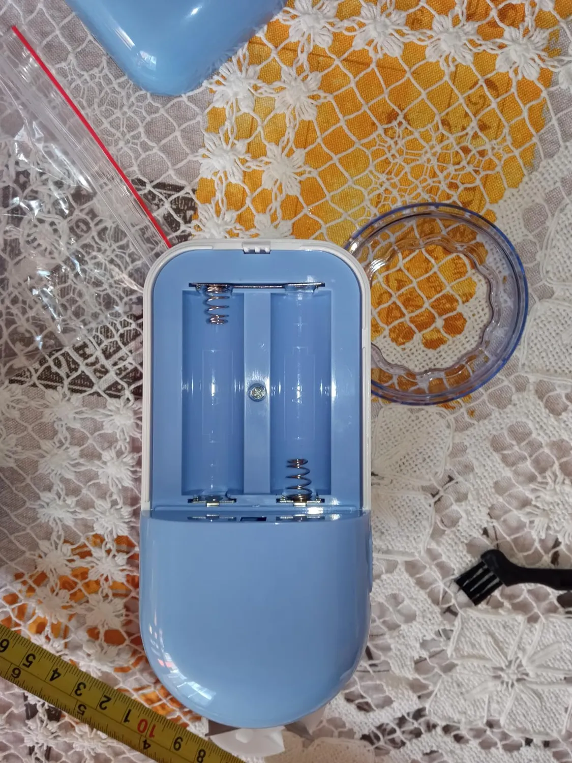 YASHE Leva Pelucchi Elettronico a Batteria con 2 Lame
