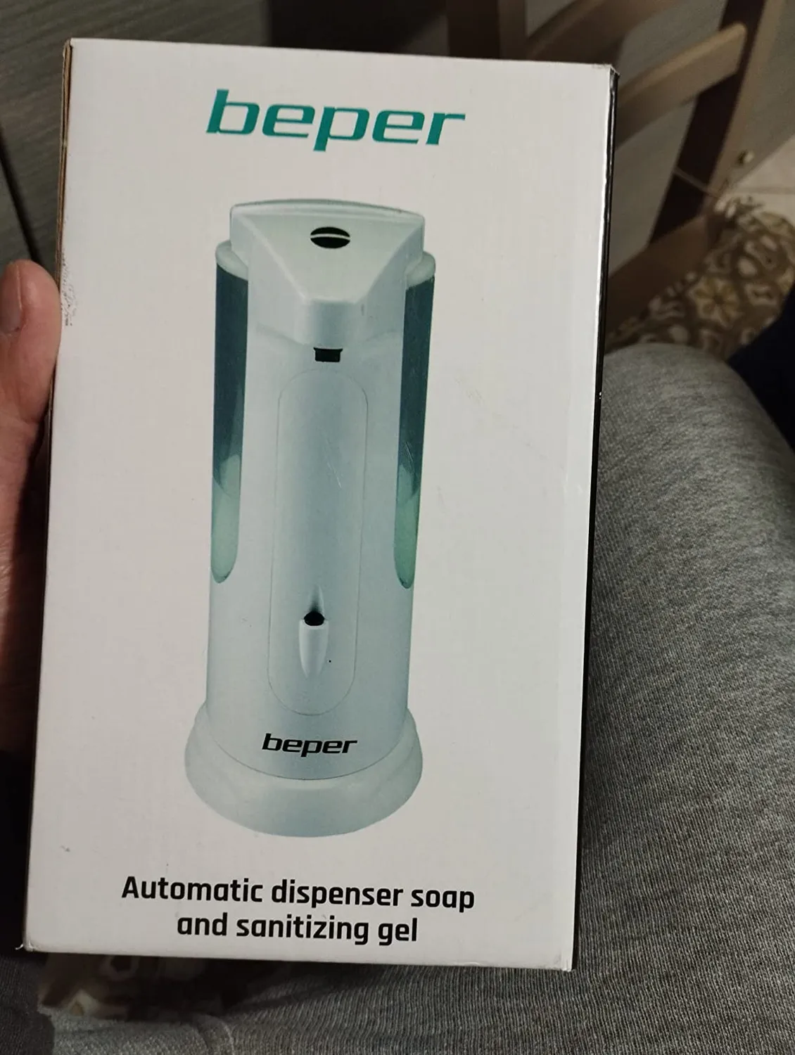 Beper P201UTP004 dispenser sapone automatico 370 ml