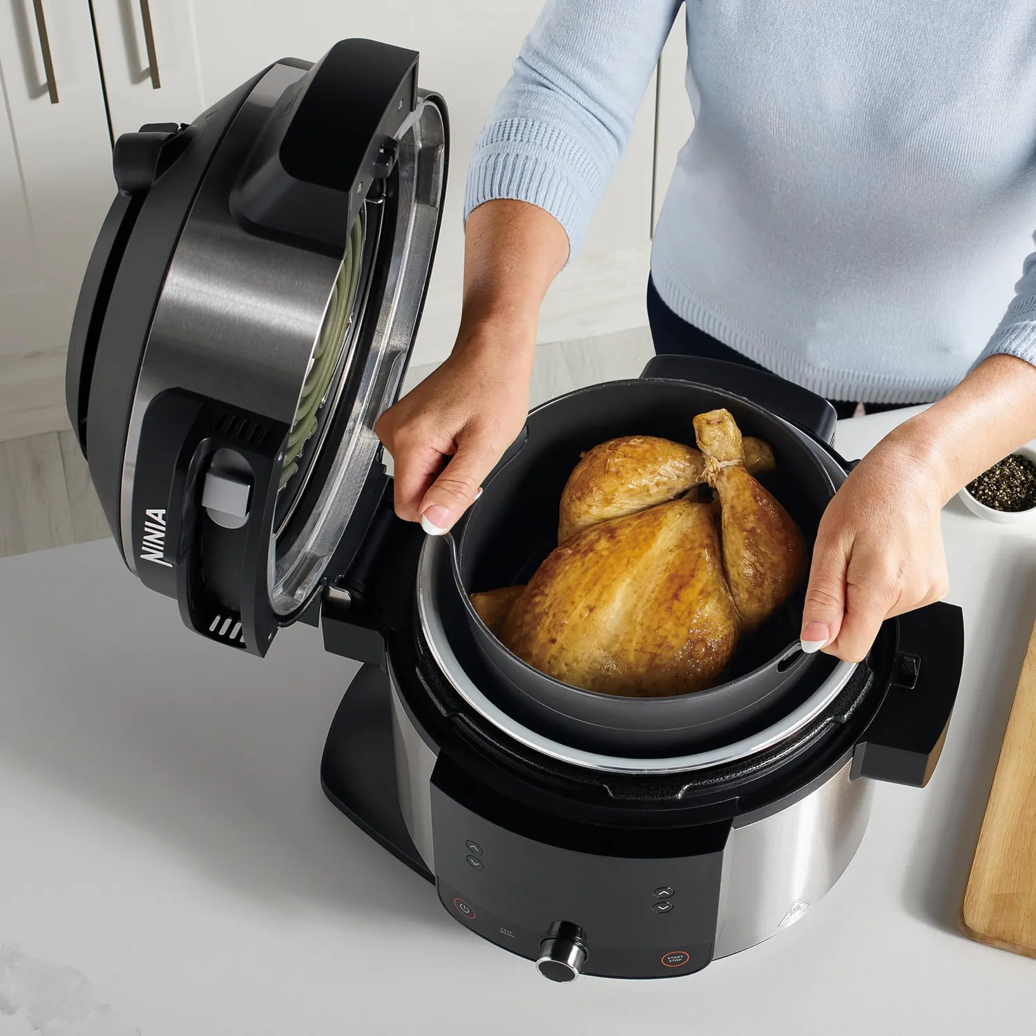 Ninja Foodi MAX Multicooker 11 in 1 6 L Acciaio