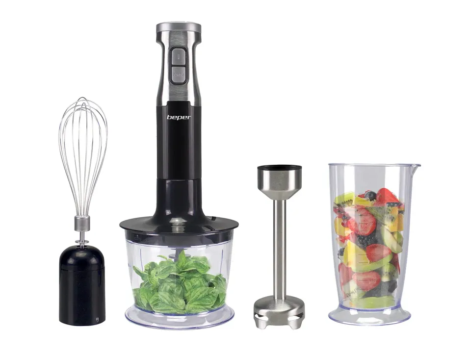 Beper P102FRU200 Frullatore Immersione 4in1 400W