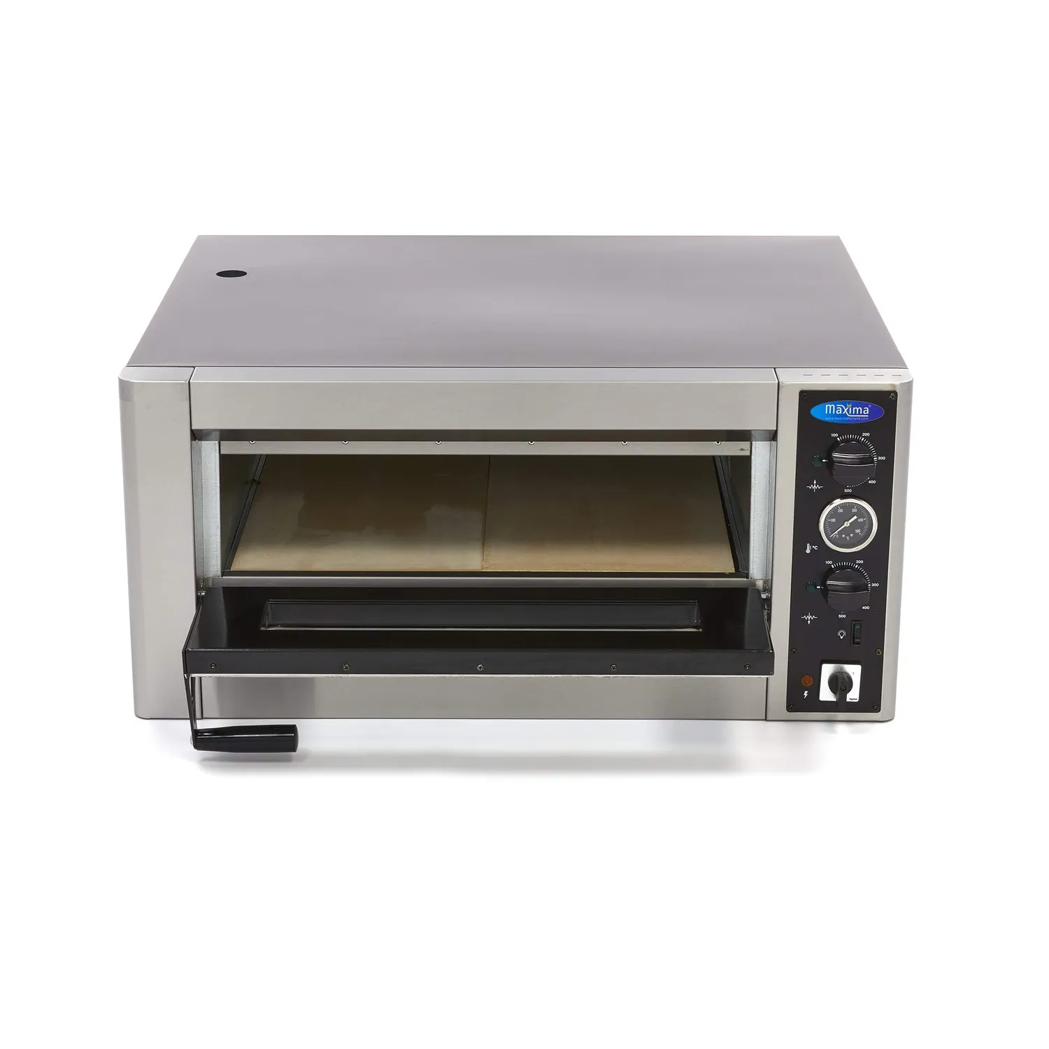 Pizza Maxima Deluxe forno pizza 4x30cm 400V con luce