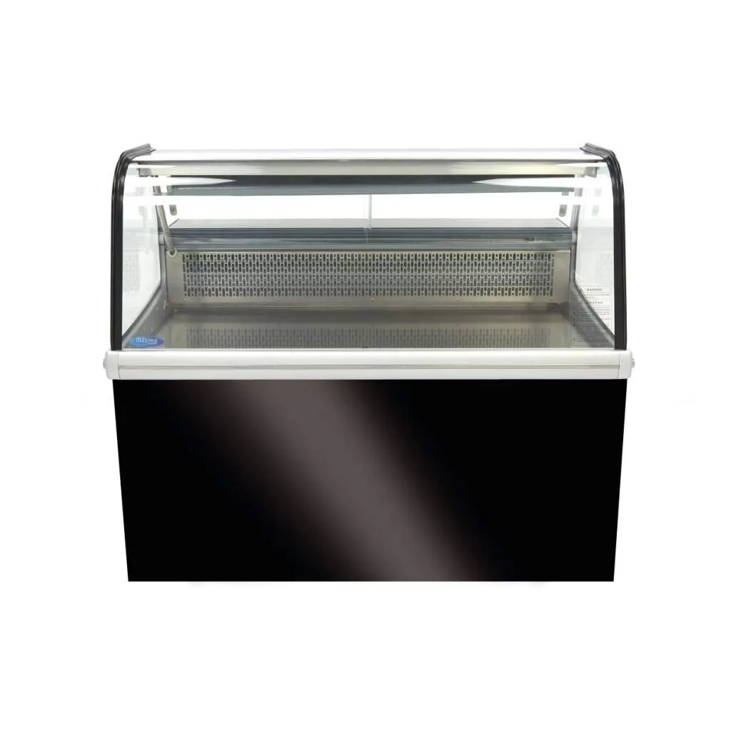 Maxima Vetrina Refrigerata 255 L con Supporto GN Vetro Curvo