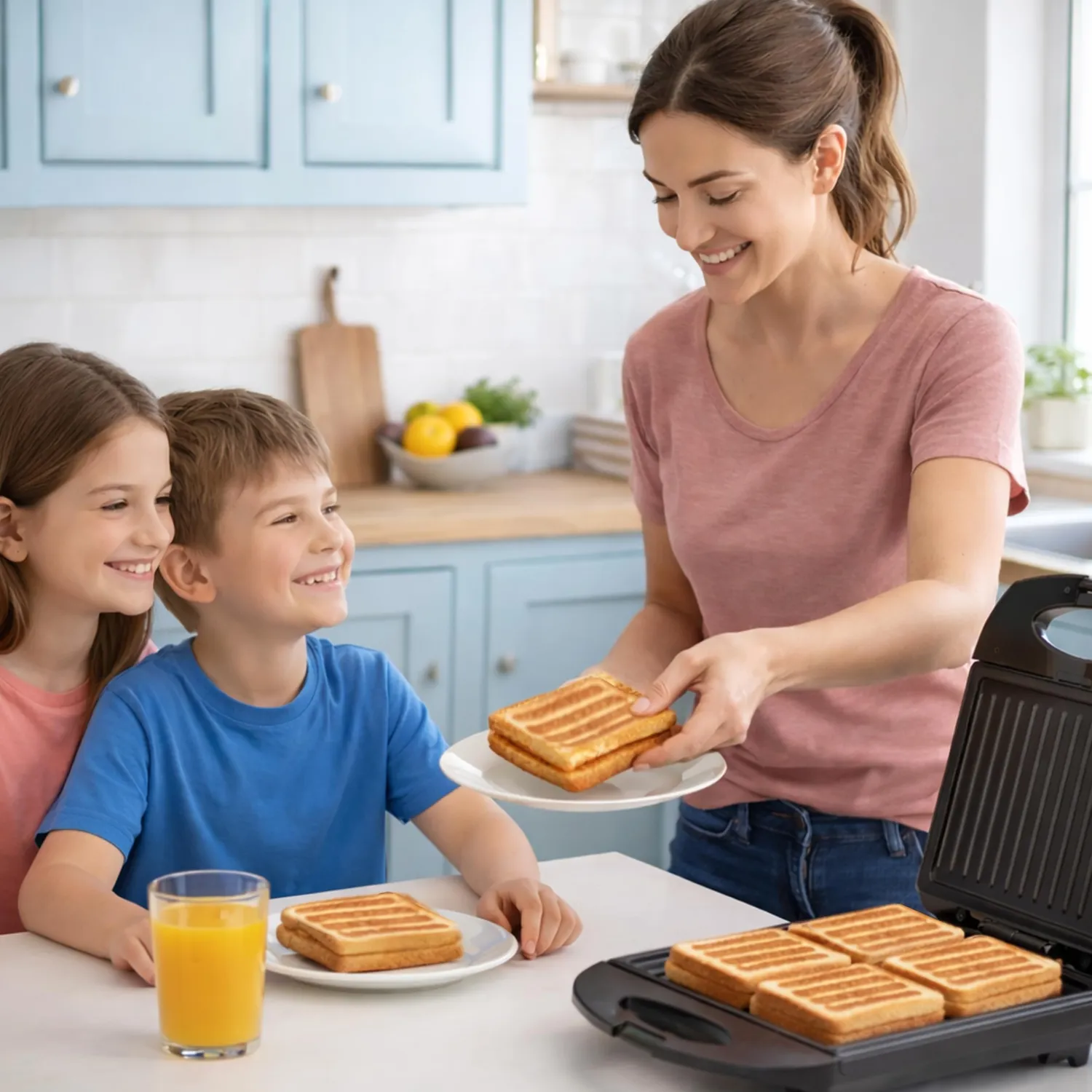 Beper Family Grill P101TOS040 tostiera 4 fette 1400W