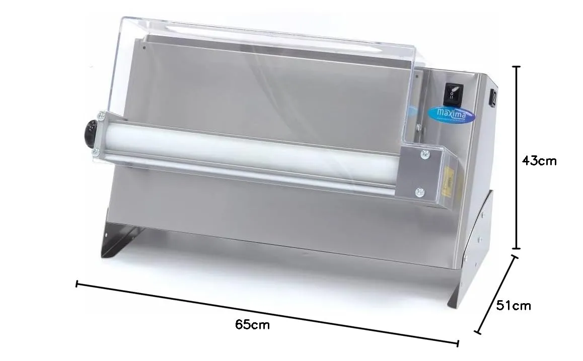 Maxima stendipizza rullo singolo 45 cm spessore regolabile