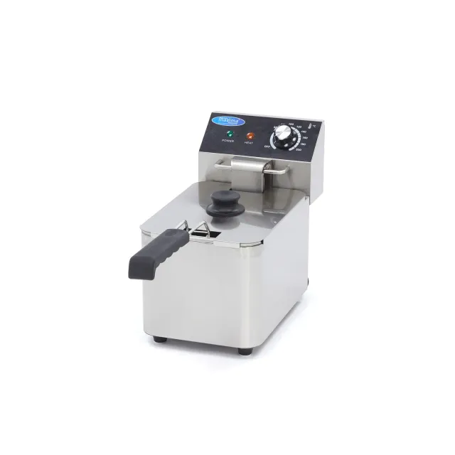 Pizza Maxima friggitrice inox 4L 1 cestello 0,8 kg
