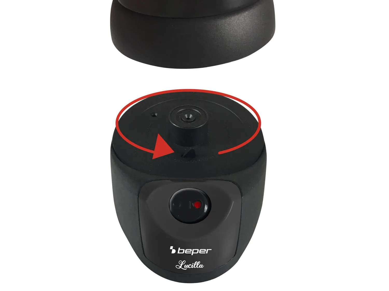 Beper BC.040N moka elettrica 3 tazze nera non programmabile