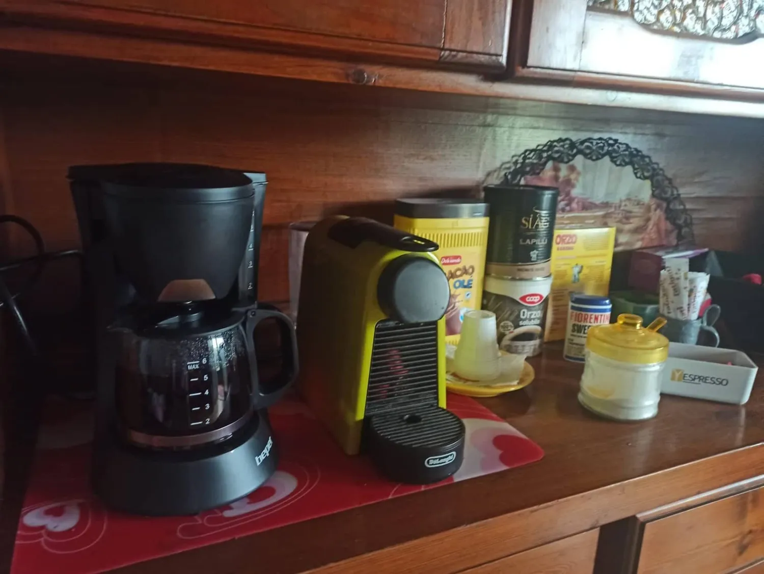 Beper BC.060 Macchina Caffè Americano 600 ml Nero 4 Tazze