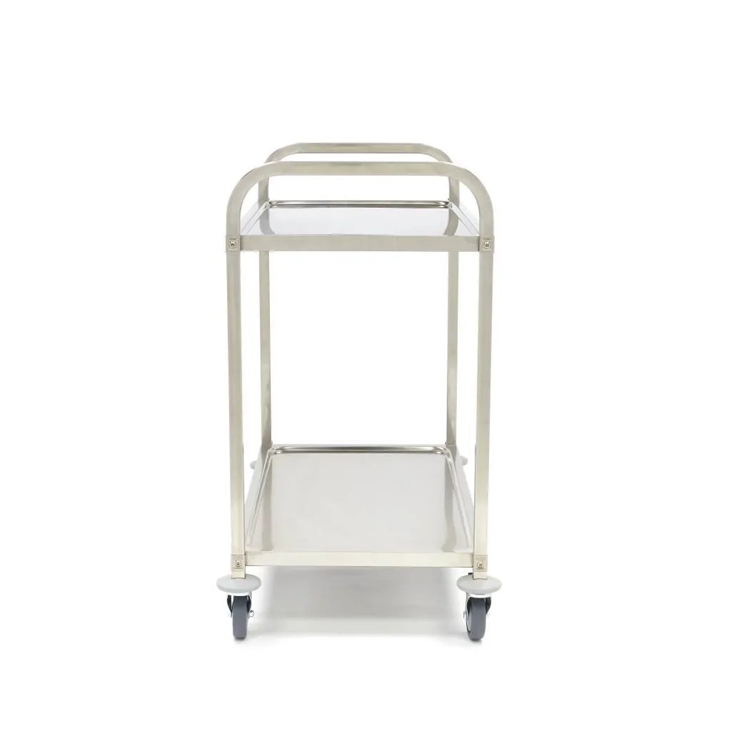 Pizza Maxima Carrello servizio inox 2 ripiani 40 kg