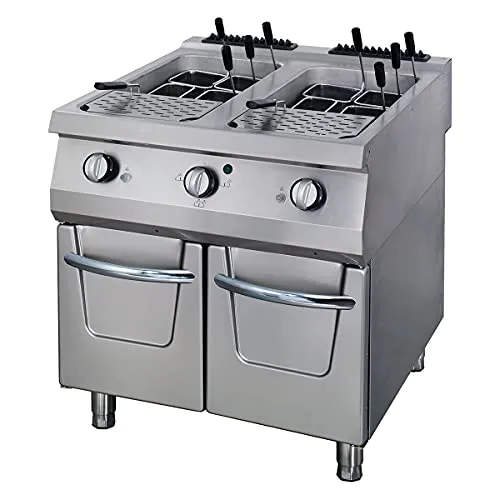 Maxima Cuocipasta Premium Gas Doppio 90 cm 36 kW