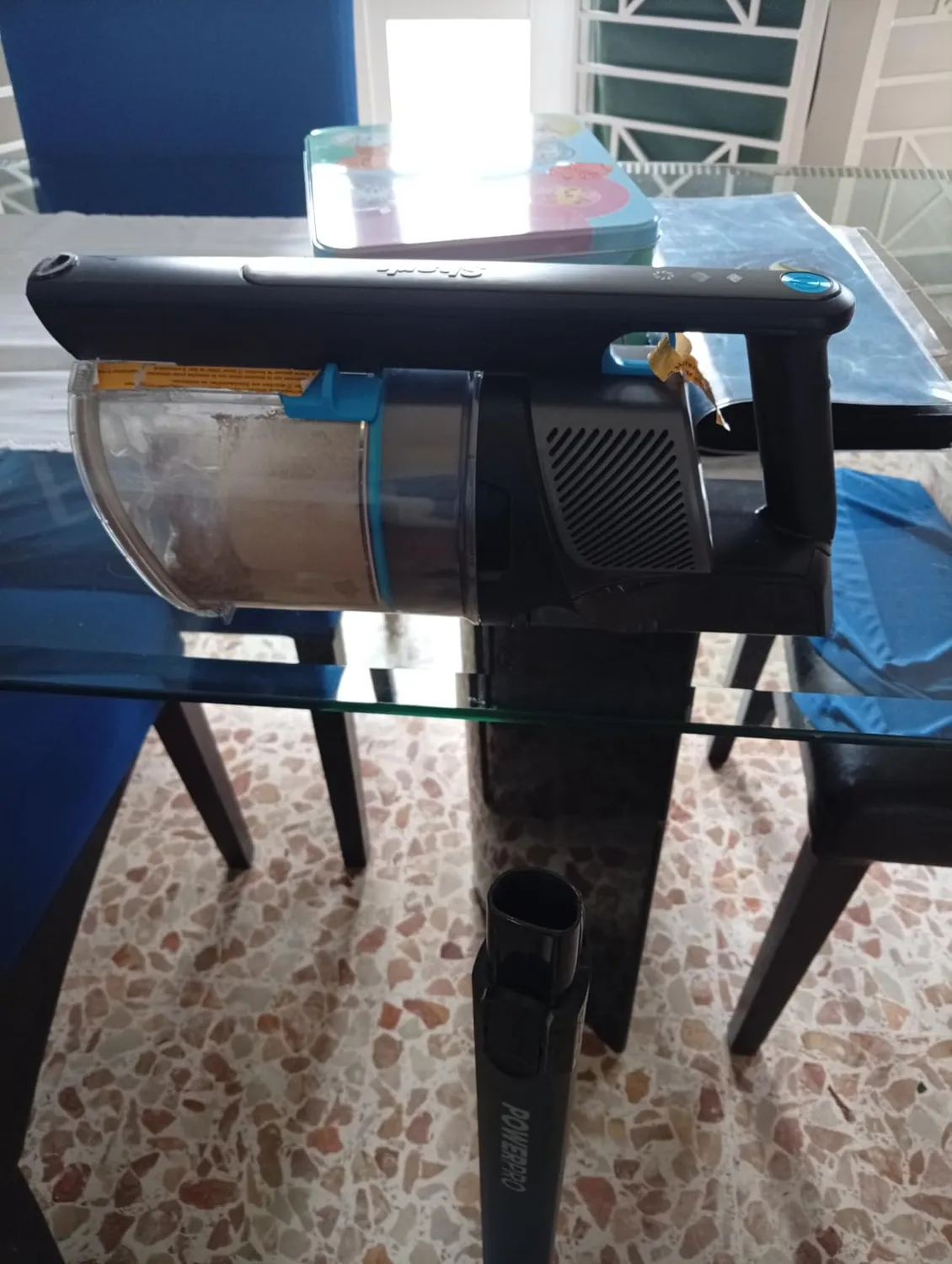 Shark PowerPro Aspirapolvere Senza Filo Blu Standard 50Min