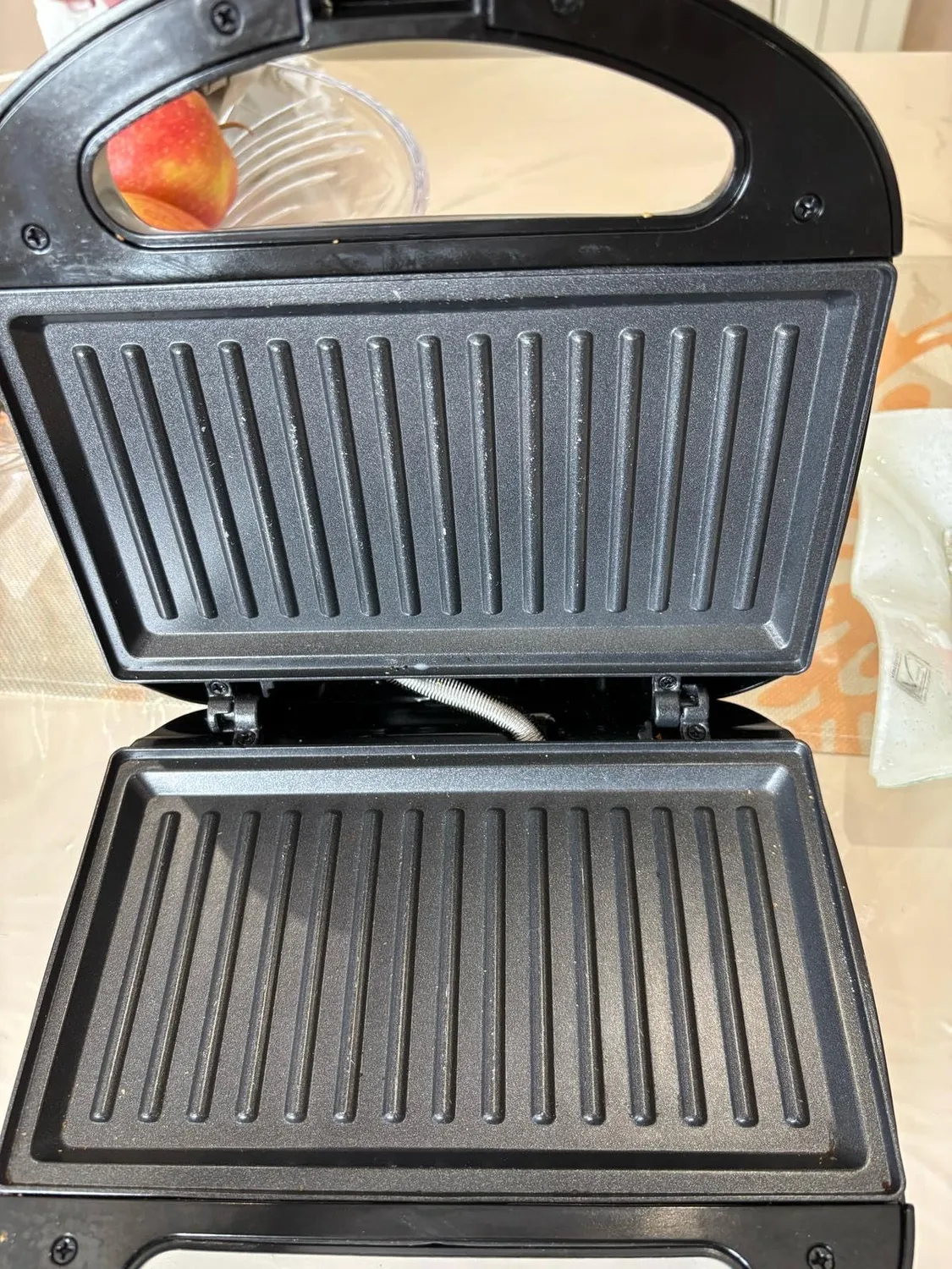 Yashe Tostapane Piastra Panini 4 Fette Argento 1800W