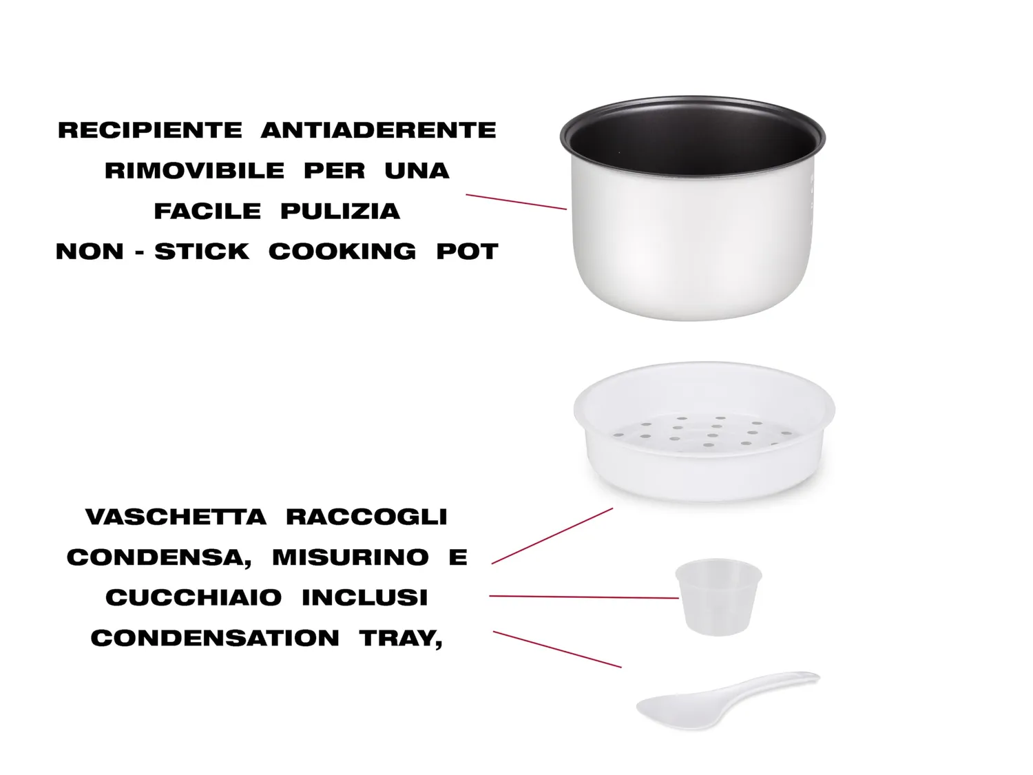 Beper Vaporè P101VAP002 cuociriso elettrico 625 g