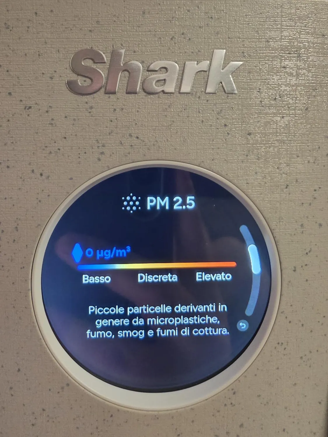 Shark BreatheClear HP162EU purificatore aria HEPA tortora