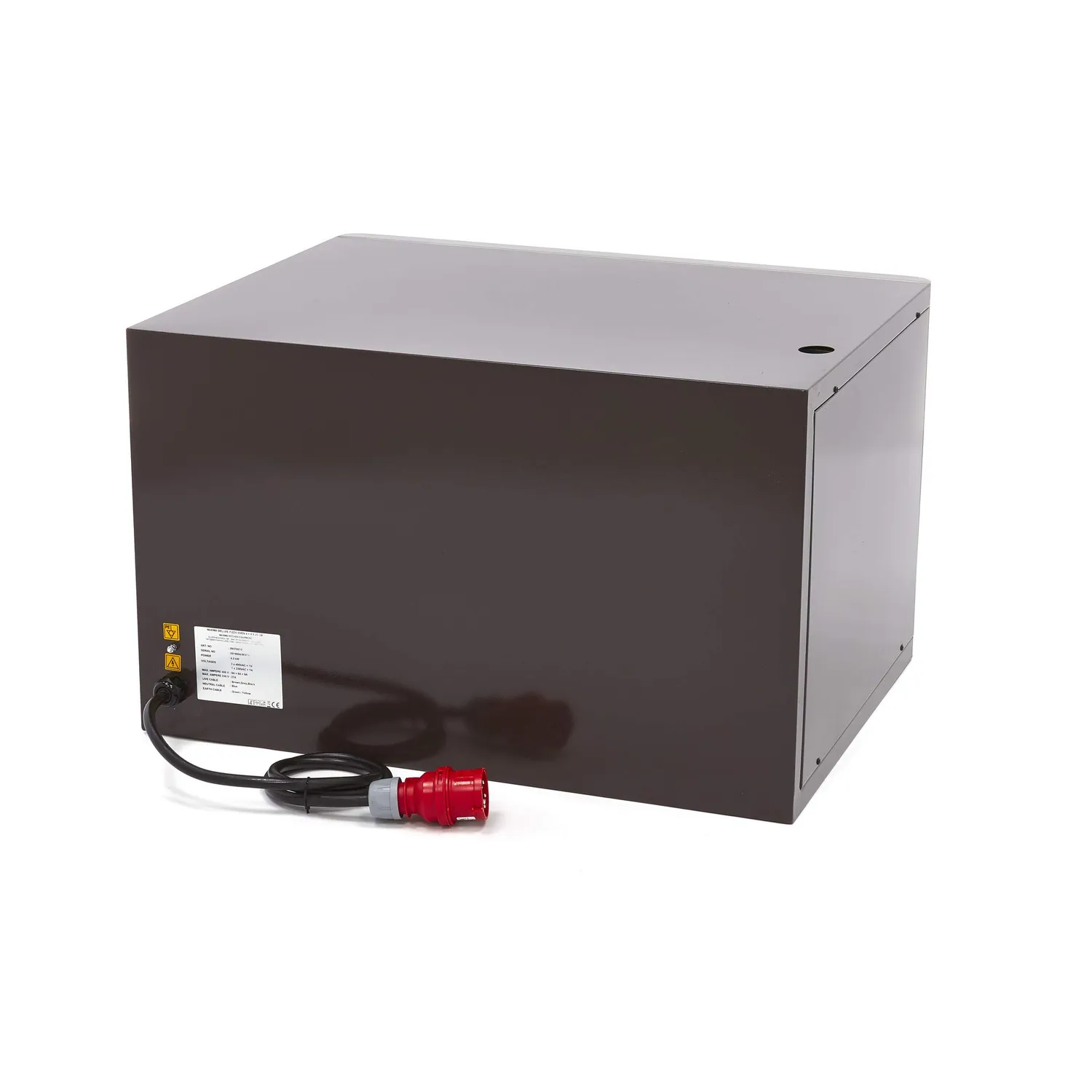 Maxima Deluxe forno pizza elettrico doppio 8x25cm 400V