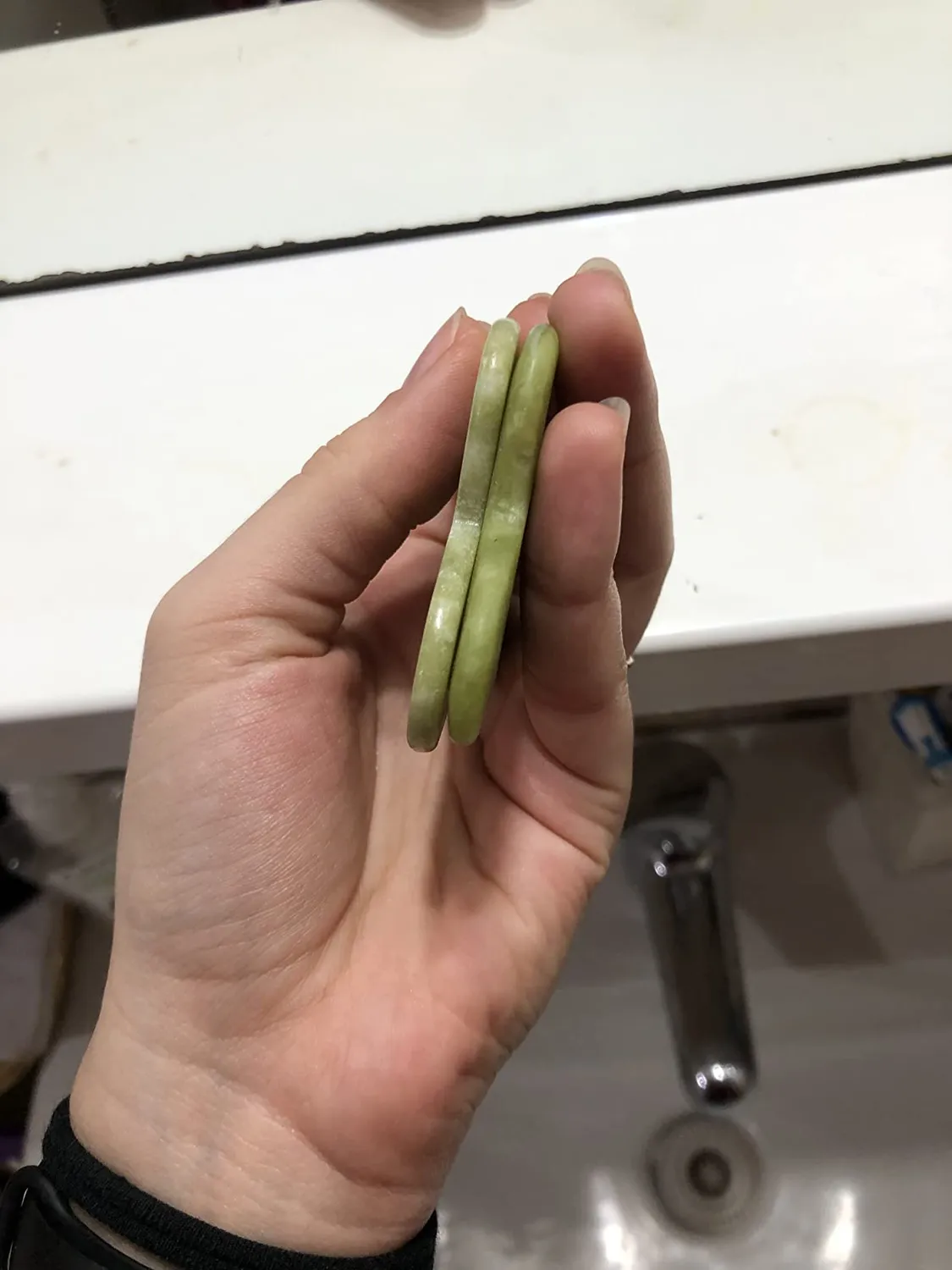 Beper C301ABE101 Rullo Gua Sha Giada Verde