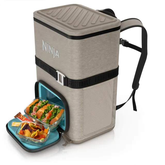 Ninja FrostVault Go FF136EUUKCS zaino frigo 23L beige 36 lattine