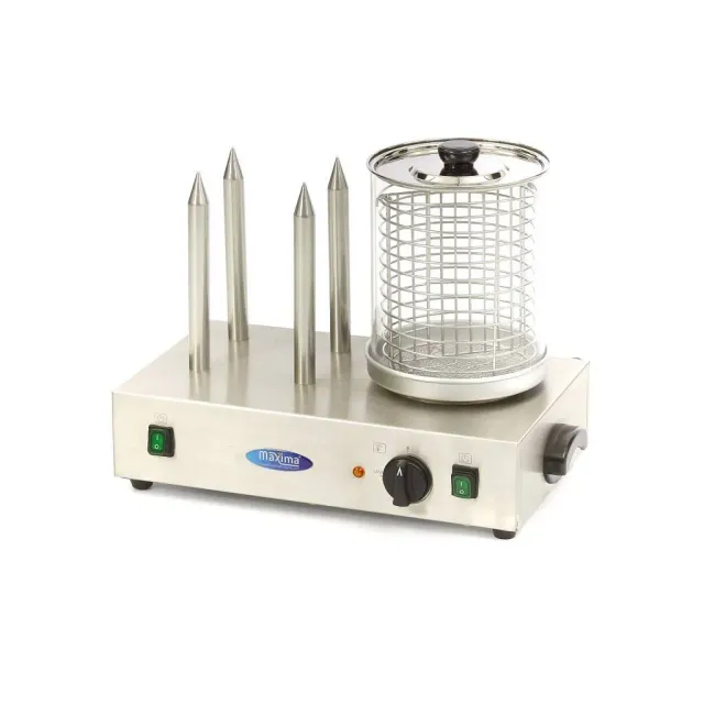 Pizza Maxima Macchina Hot Dog 4 Punte Professionale
