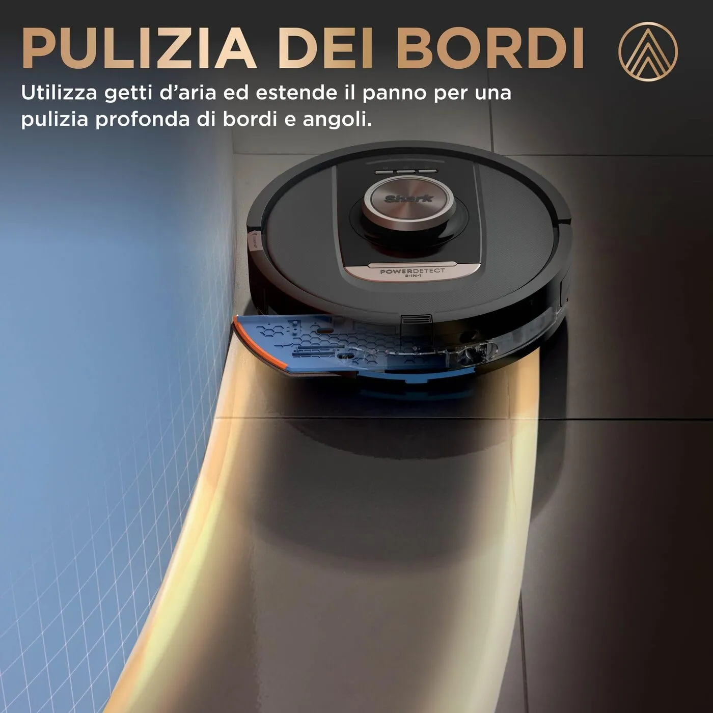 Shark PowerDetect NeverTouch Pro robot aspirapolvere nero 60 giorni