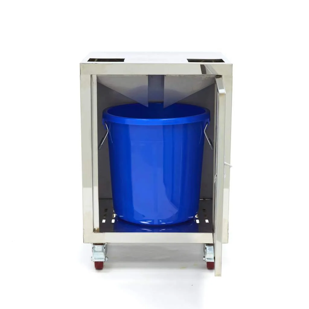 Maxima MAJ-26X MAJ-50X carrello inox con secchio