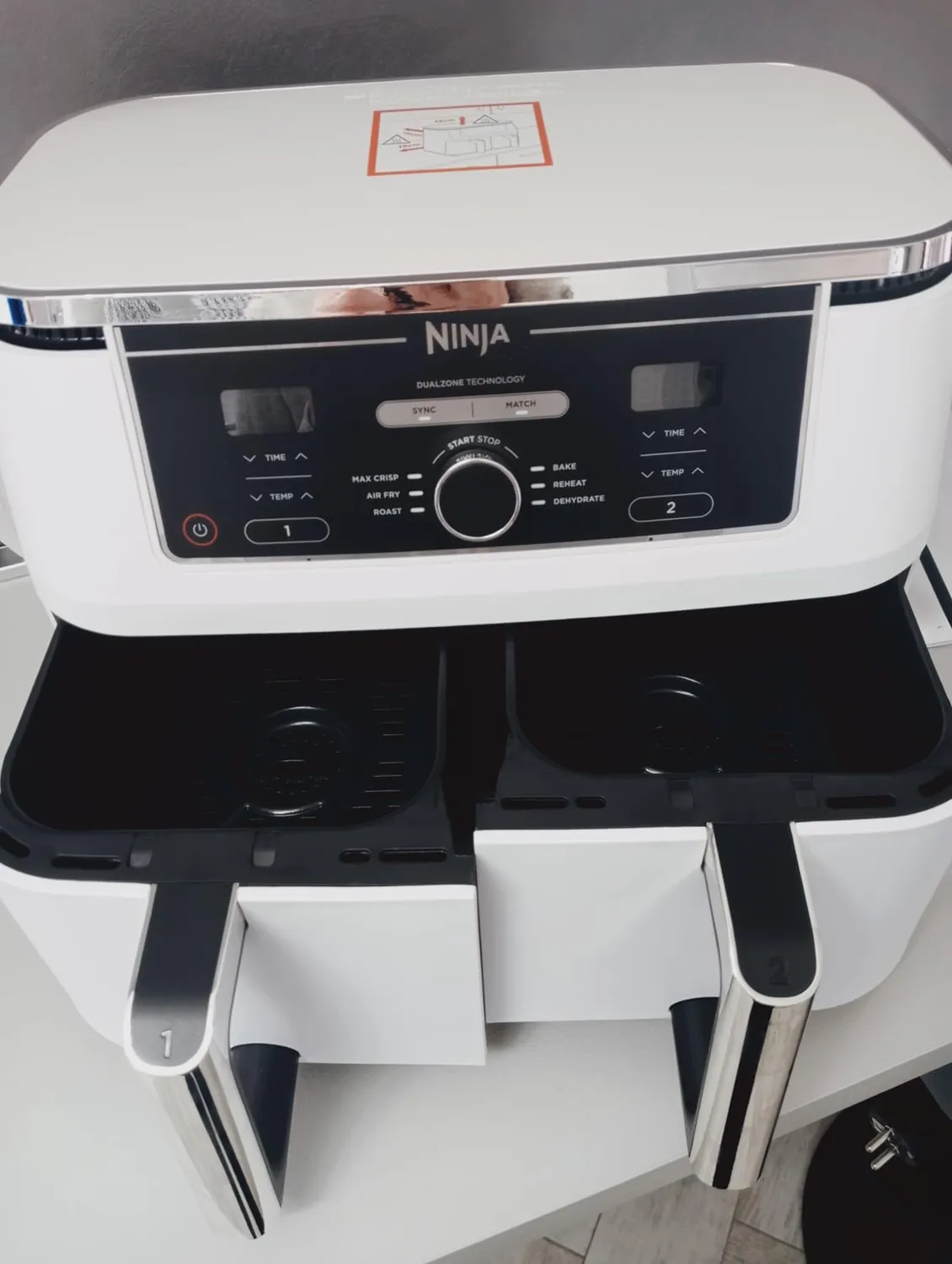 Ninja Foodi Max Dual Zone AF400EUWH friggitrice 9,5 L bianca