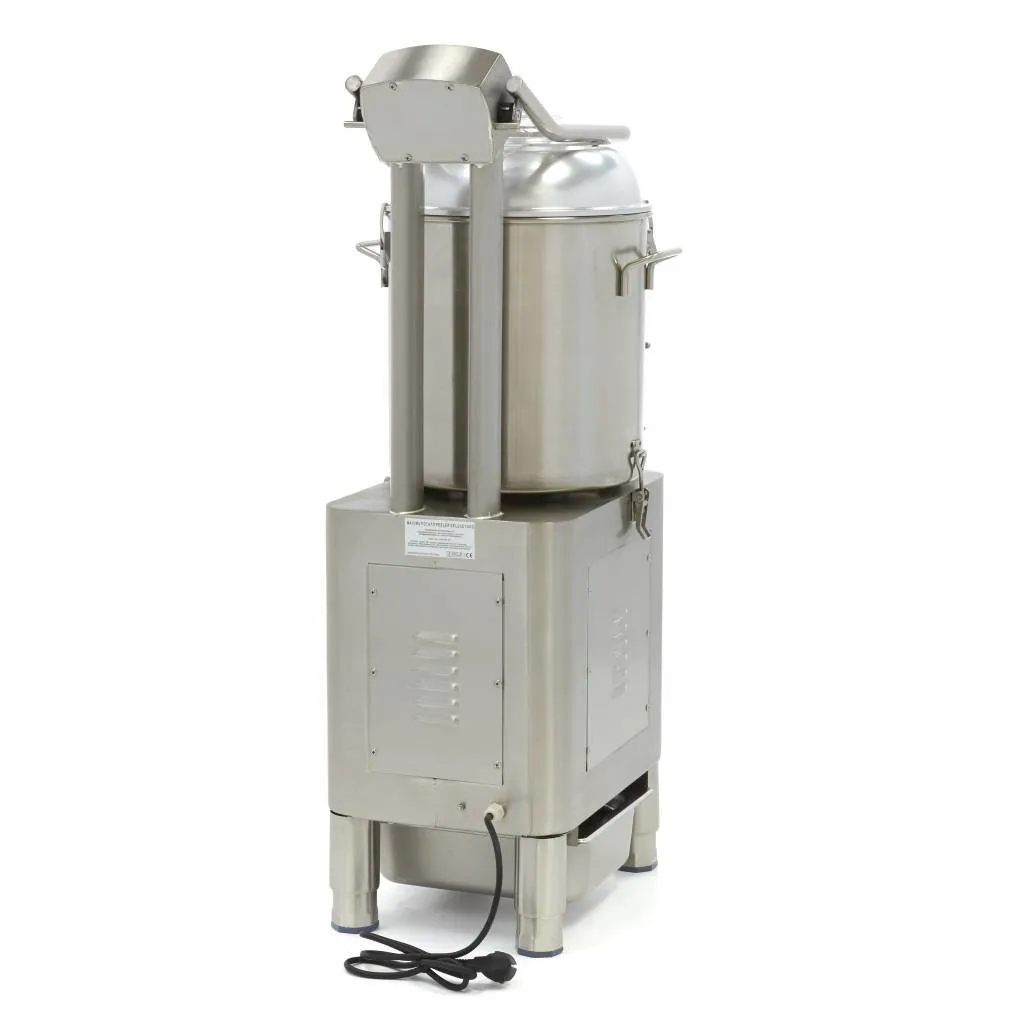 Maxima pelapatate professionale 15 kg 300 kg/h 750W timer