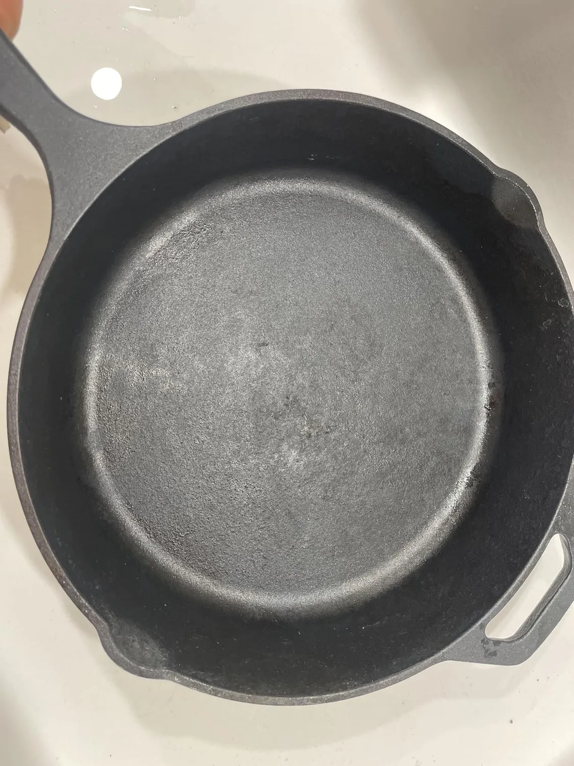 YASHE Padella in Ghisa 20cm con Manico per Forno e Induzione