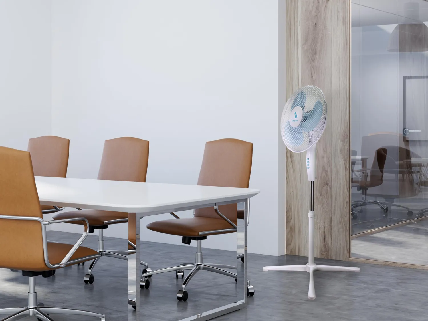 Beper P206VEN103 ventilatore a piantana 40W altezza 125cm