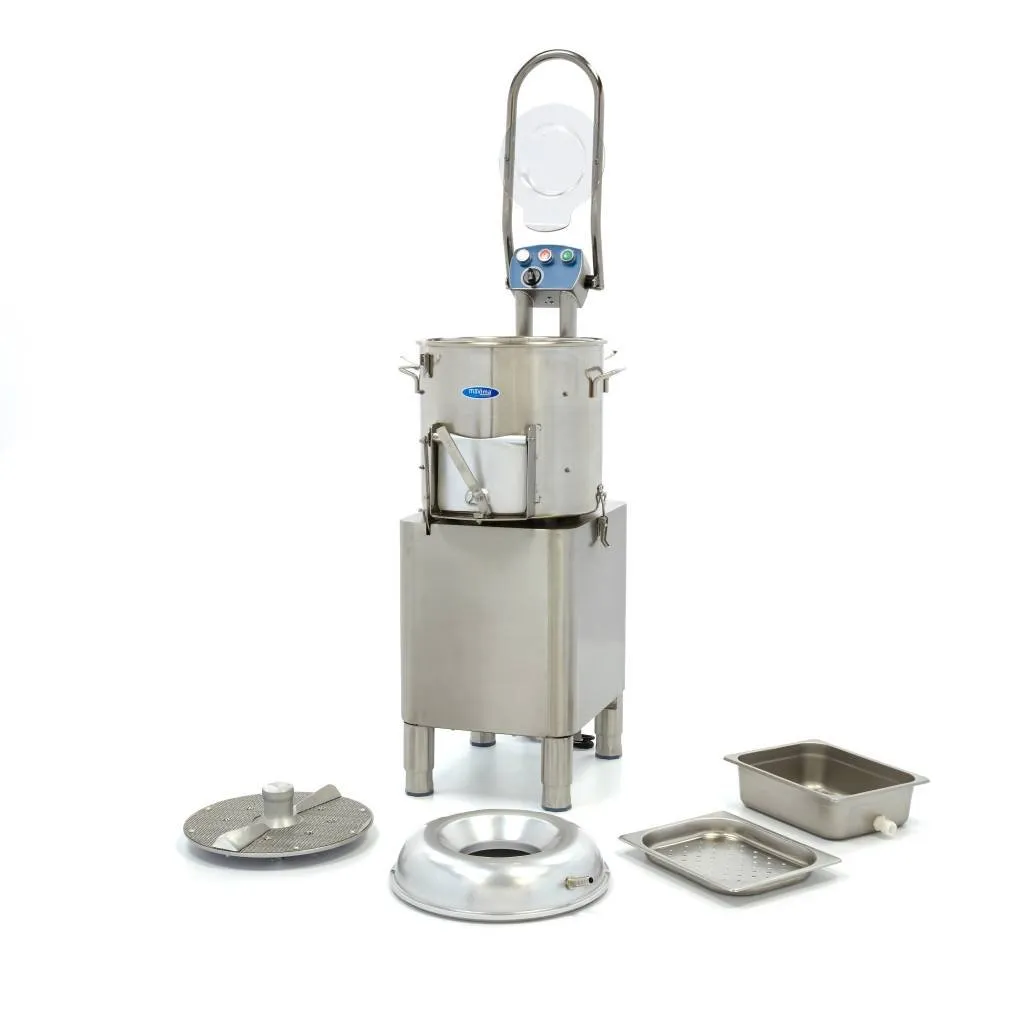 Maxima pelapatate professionale 20 kg 400 kg/h timer